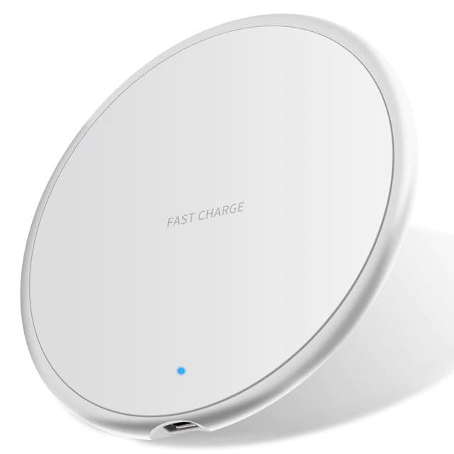 15W Wireless Charger for iPhone & Samsung - Fast Charging Pad